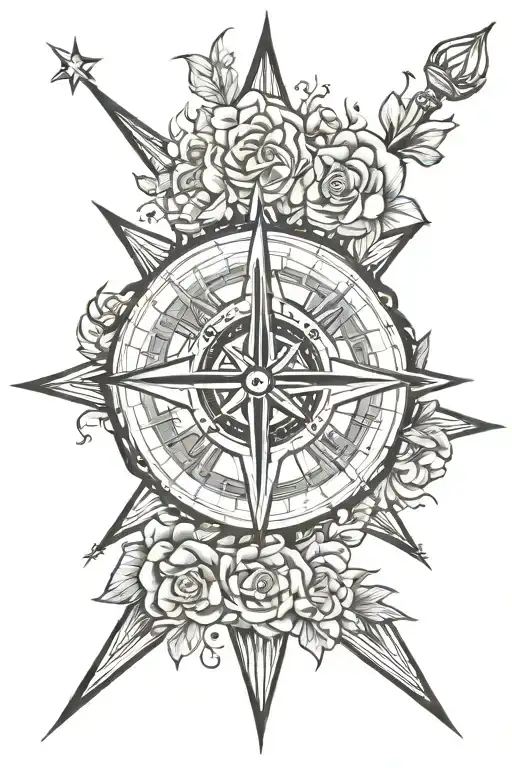 Taurus Compass Rose