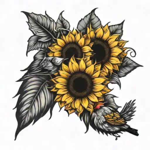 Sunflower And Chicken Nuggets