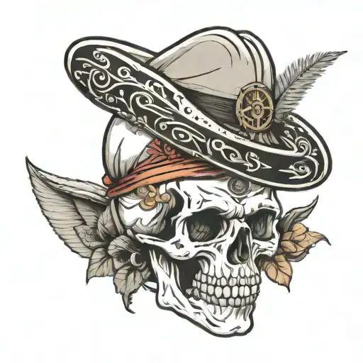 Skull And Hut Uniform Playing