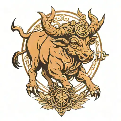 Taurus Minotaur Zodiac