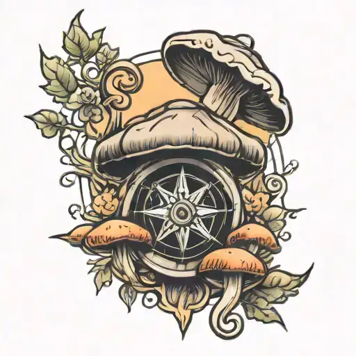 Mushroom Compass