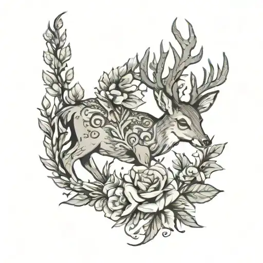 Hunting Roe Deer Gun