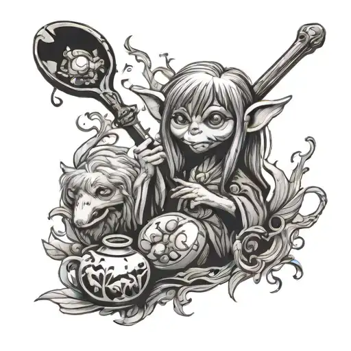 Dark Crystal Hups Spoon