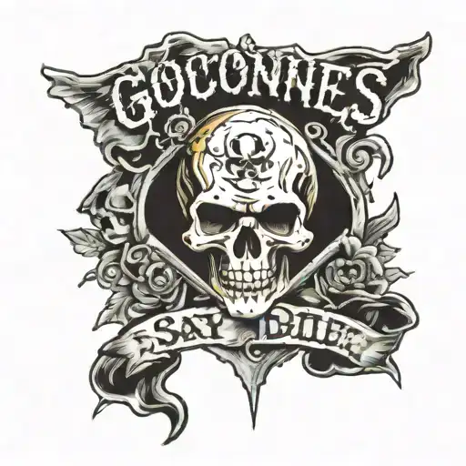 Goonies Skull Never Say Die