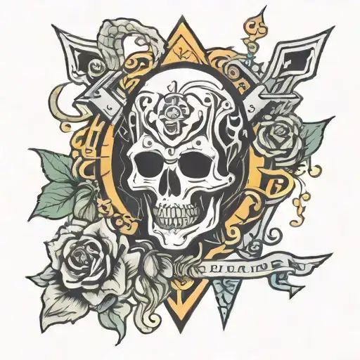 Sodo From The Band Ghost In A Tarot Card