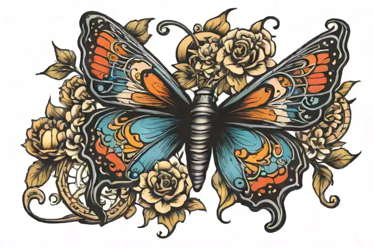 Butterfly Libra Zodiac Sign