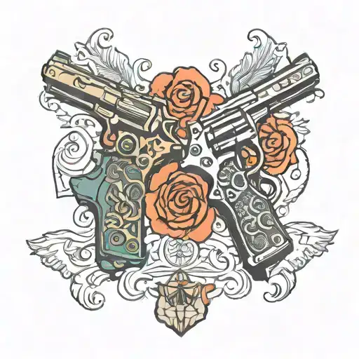 2 Pistols 1 Old 1 New