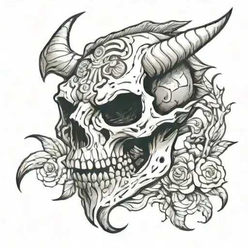 A Mythosaur Skull
