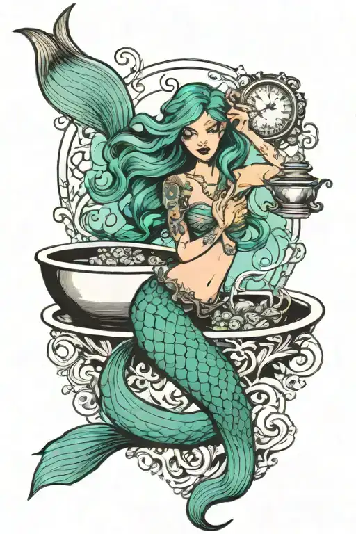 Mermaid Holding Basin