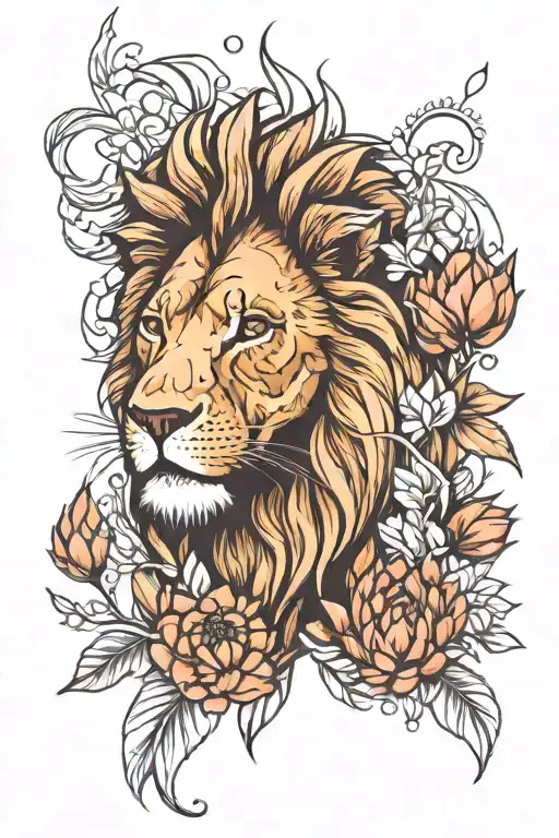 Lion And Protea Melding