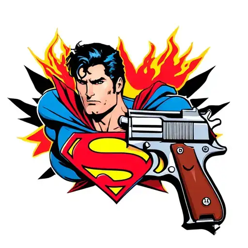 Silver Gun Superman
