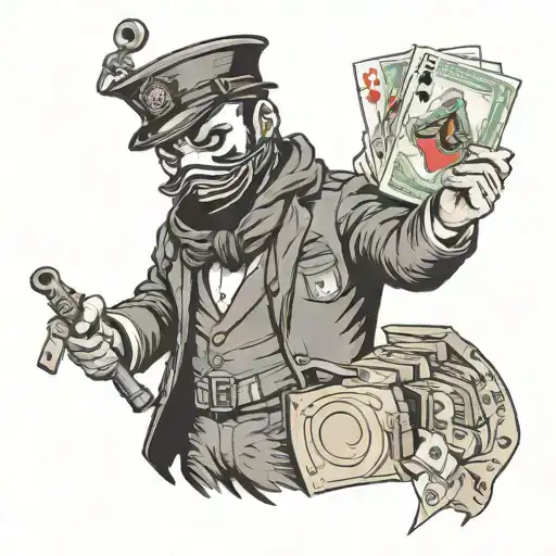 Monopoly Guy With Balaclava