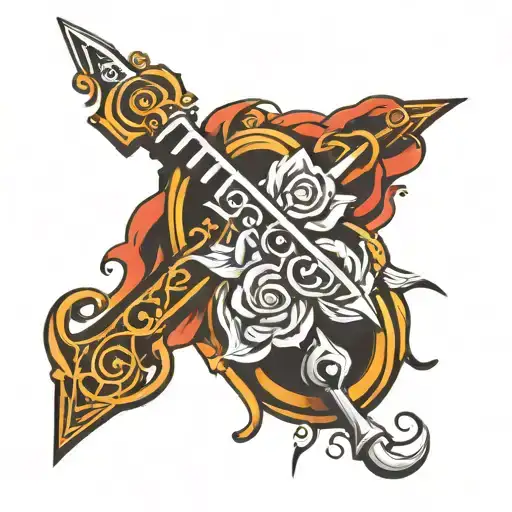 Treble Clef And Sword