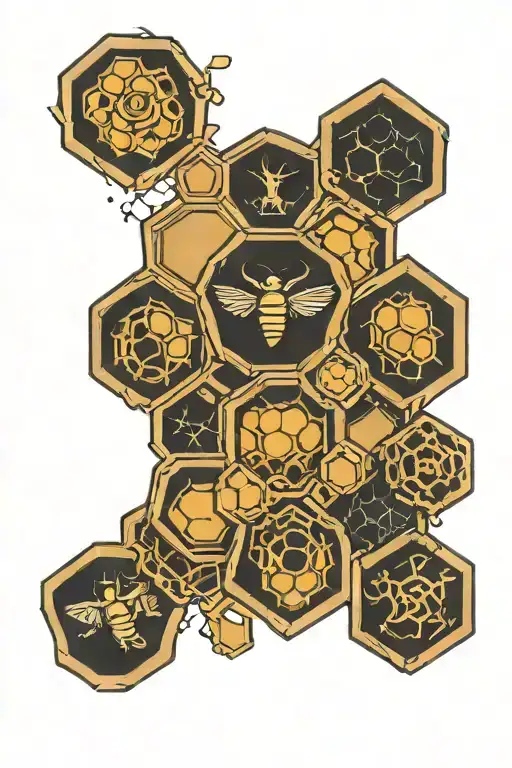 Military Honeycomb Pattern