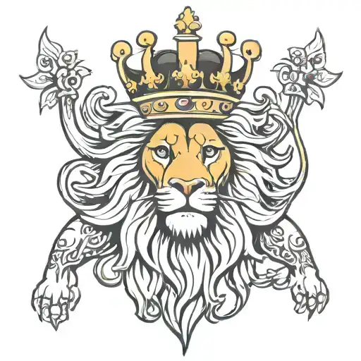 Czech Lion And Crown