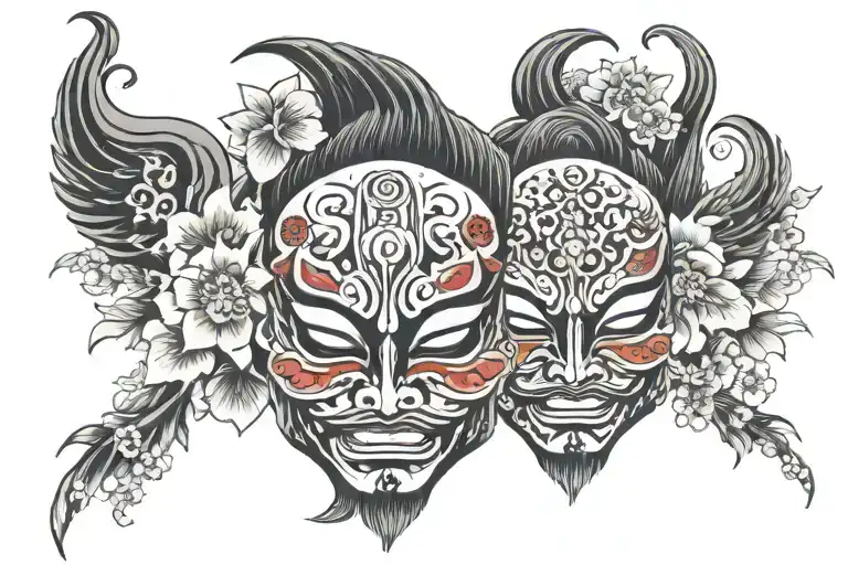 Japanese Female Onni Mask