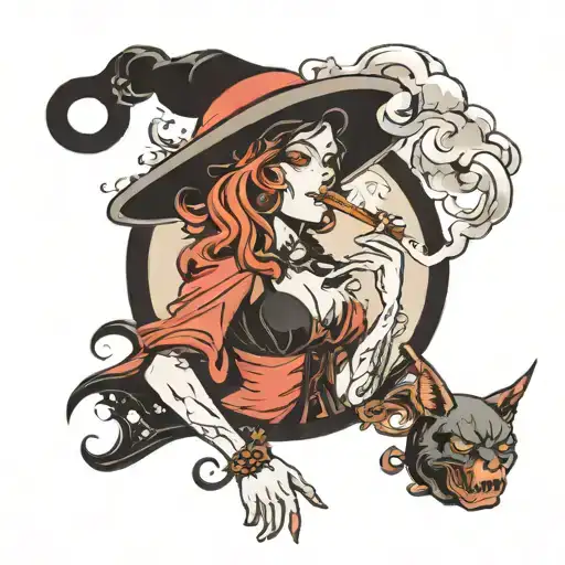 Smoking Witch