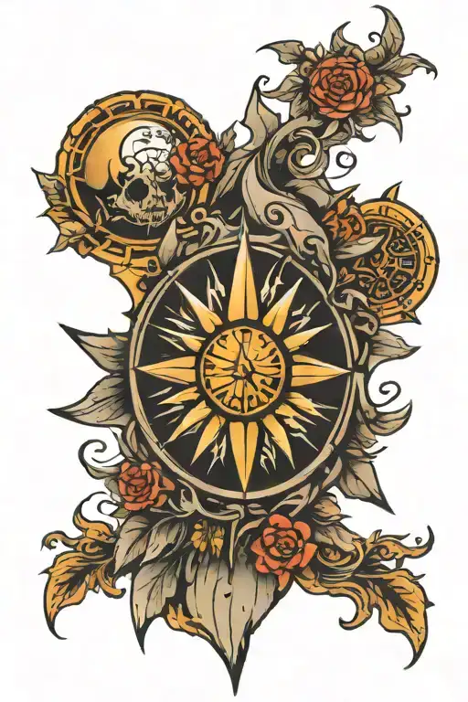 Feniks Mountains Sun And Compas