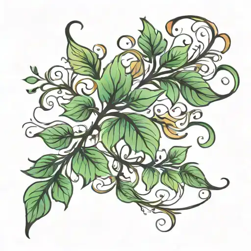 Small Vine Thin Long