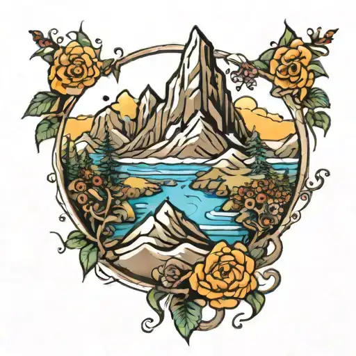 You Cannot Reach The Mountain Peak Without Growing In The Valley