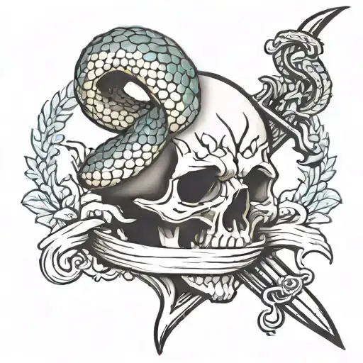 Snake Skull Sword