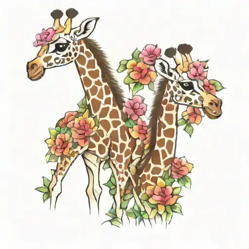 Baby Giraffes For 6 Grandkids