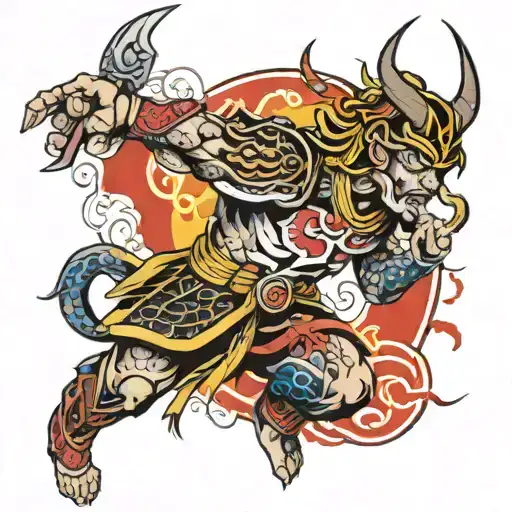 Tribol Japan Warrior Realistisch