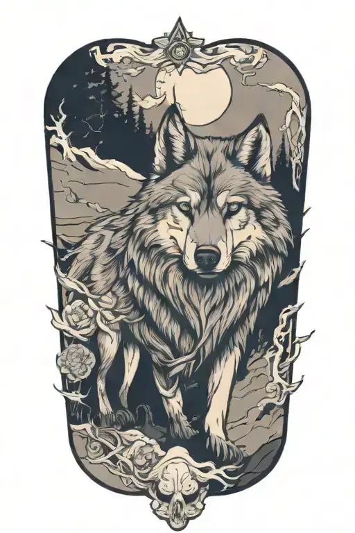 Stoic Lone Wolf Hunt