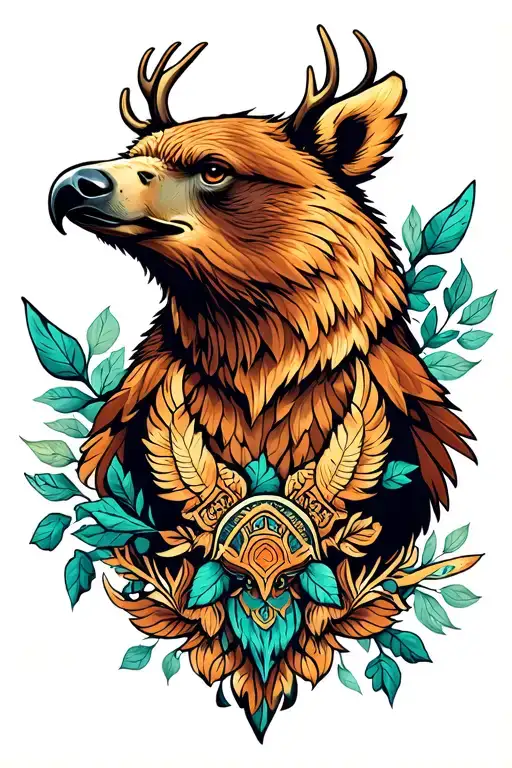 Bear Deer Eagle