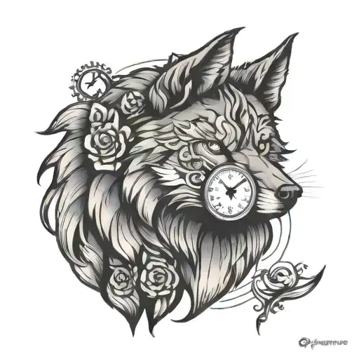 Wolf In Watch Face