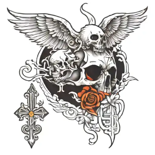 Holy Spirit Life Skull