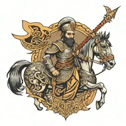Ancient Iran Warrior