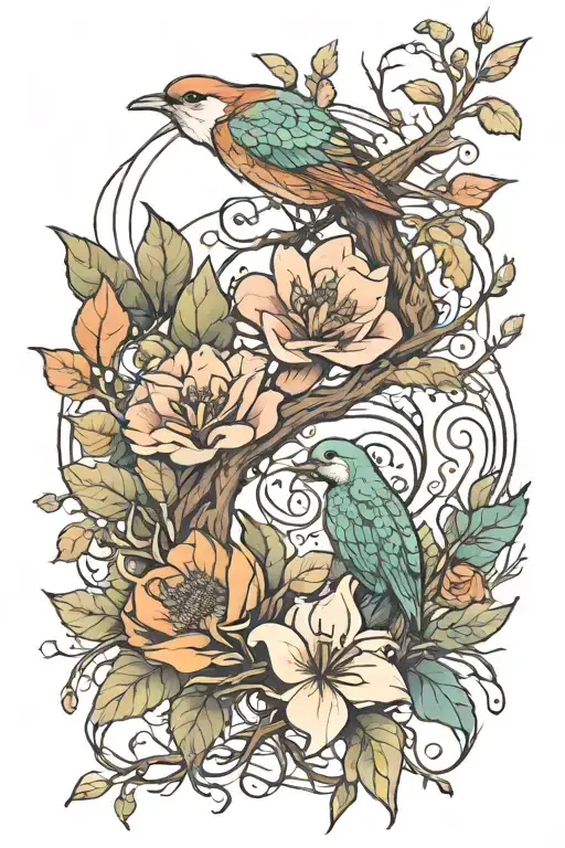 Nature Inspired Tattoo Inspired