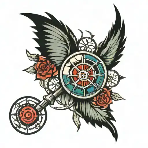 Pharmacy Symbol With Fal And Target