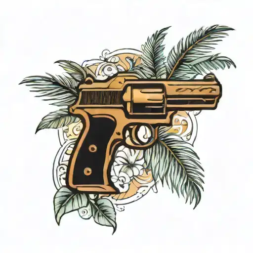 Palm Tree Florida Gun