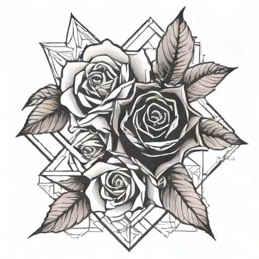 Rose Geometric Unique