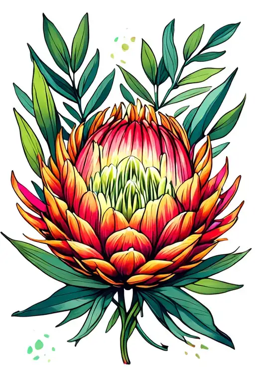 South African Flowers No Protea Flower