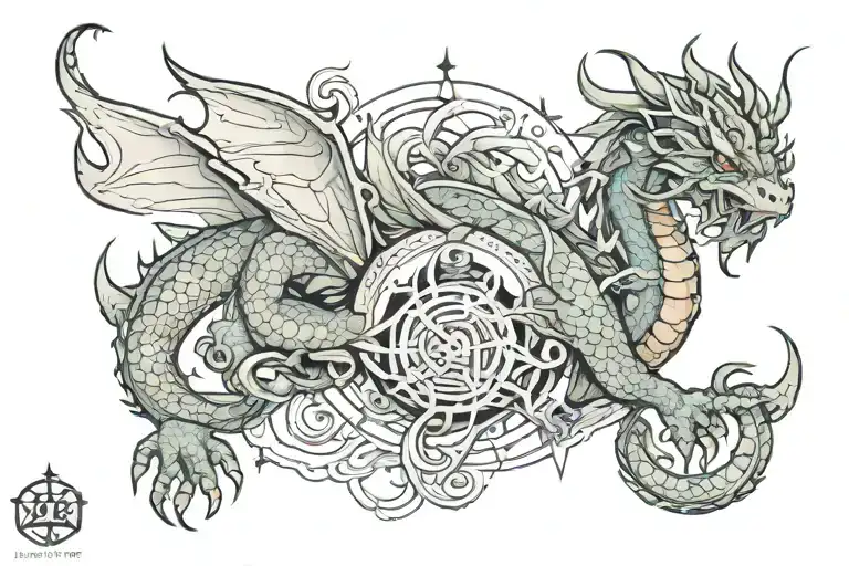 Libra Dragon Wrapping