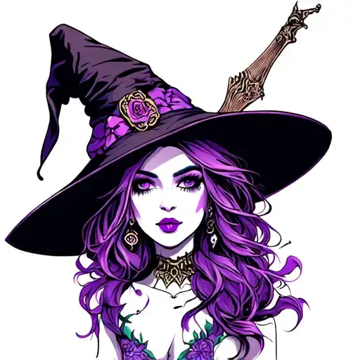 Neo Traditional Witch