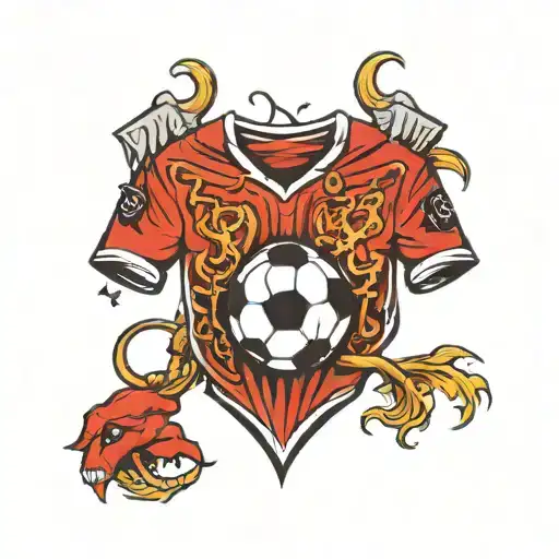 Soccer Shirt Hanging