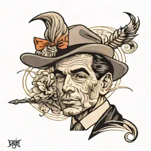 Portrait Of Lucky Luciano