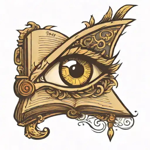 Eye And Book