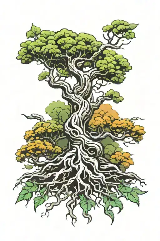 Yggdrasil Reggae Inspired Tree