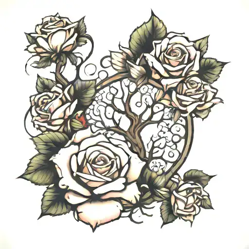 Rose Life Tree Dream