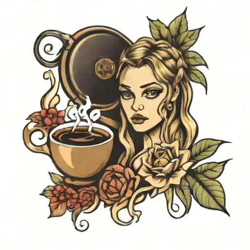 Cara And Coffee Bean Morphing