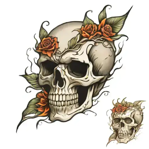 Emotionally Broken Skull