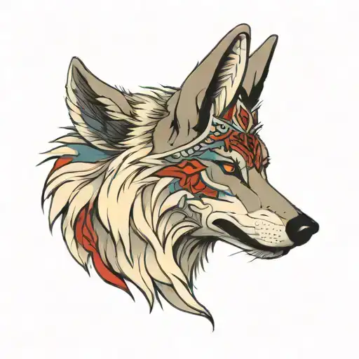 Aztez With Wolf Head