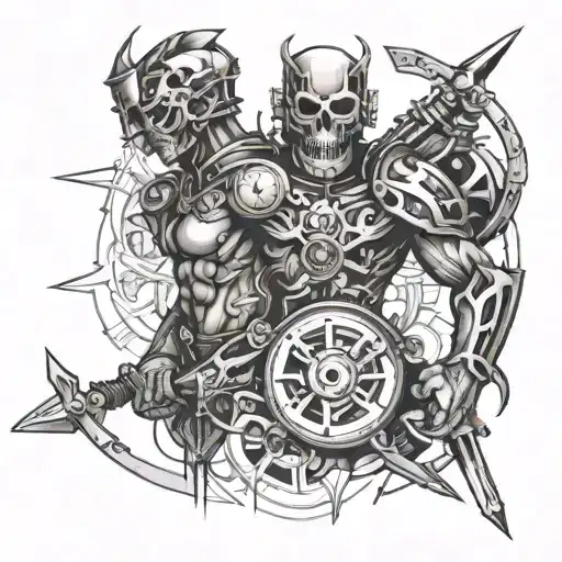 Warrior & Watch Mechanism Intertwined