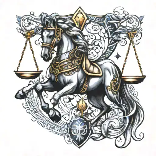 Libra Horse