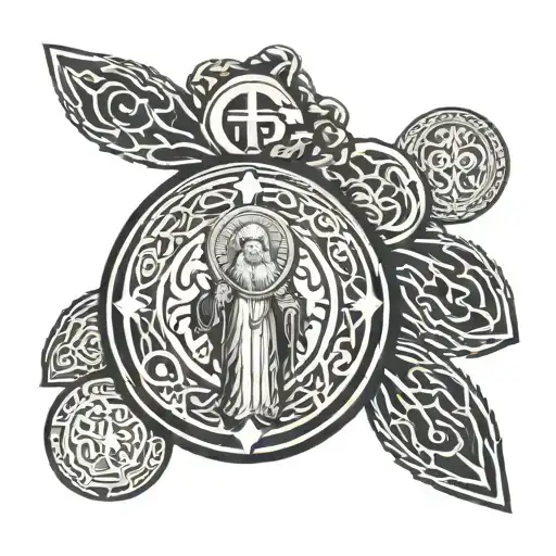 Saint Benedict Darkness Medal